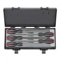 Набор напильников 8" (плоский,полукруглый,круглый,квадратный,треугольный) 5 пр.