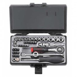 Набор инструмента 42пр. 1/4" 6-гранный 3,2-14мм.вставки в кейсе