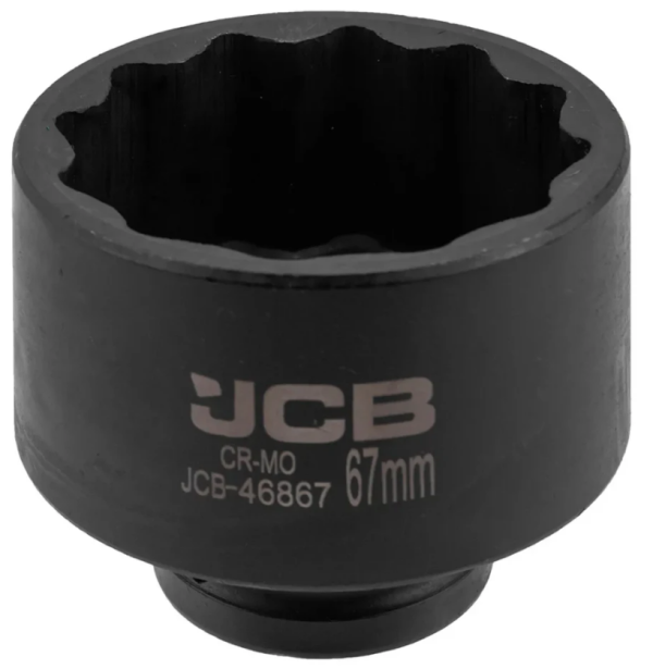 Головка ударная 3/4", 67мм (12гр.) 65600 JCB-46867