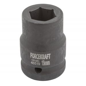 Головка ударная 3/4", 19мм (6гр) FORCEKRAFT 16184       FK-46519