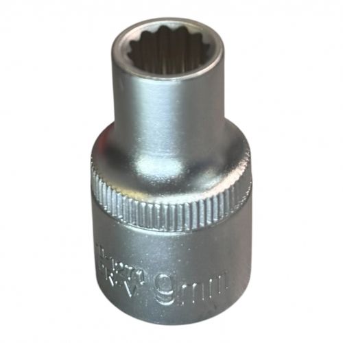 Головка торцевая 1/2" 12гр. 9 мм, L38 мм, CrV "H-D" HD-1271 HD-1271