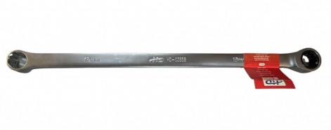 Ключ накидной с трещоткой 18мм 90T EXTRA LONG (417мм), CrV "H-D" HD-03858 HD-03858