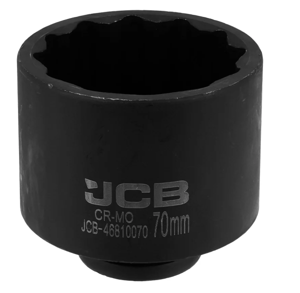 Головка ударная глубокая 3/4", 70мм (12гр.) 65796 JCB-46810070