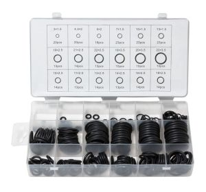 Кольца уплотнительные резиновые маслобензостойкие, 279 предметов 12653       F-776