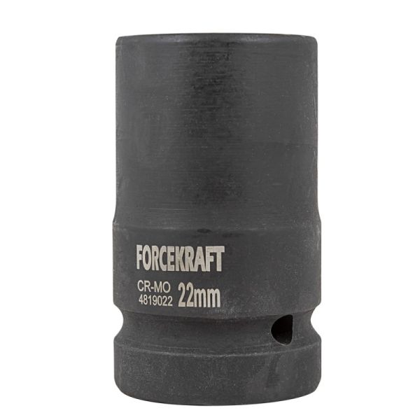 Головка ударная для футорки 1", 22мм (4гр.) FORCEKRAFT 19578       FK-4819022