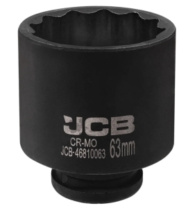 Головка ударная глубокая 63мм (12гр.), 3/4" 61365 JCB-46810063