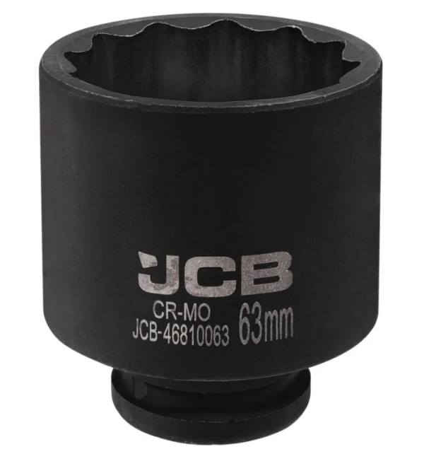 Головка ударная глубокая 63мм (12гр.), 3/4" 61365 JCB-46810063
