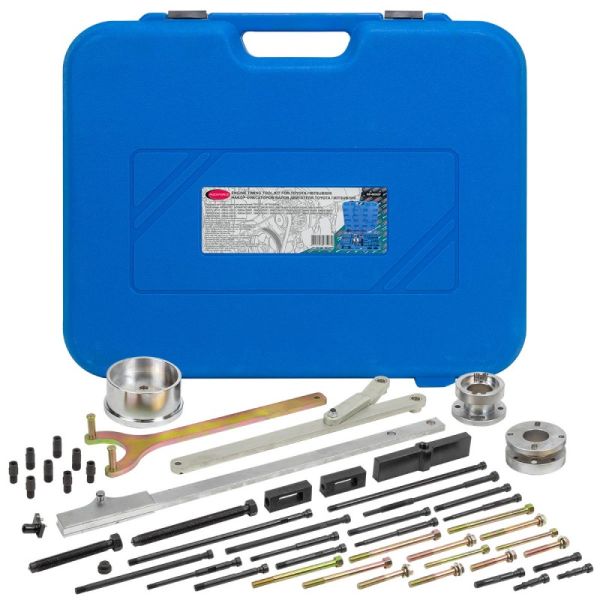 Набор фиксаторов для обслуживания двигателей Toyota/Mitsubishi, 50 предметов, в кейсе 17705       RF-905G7