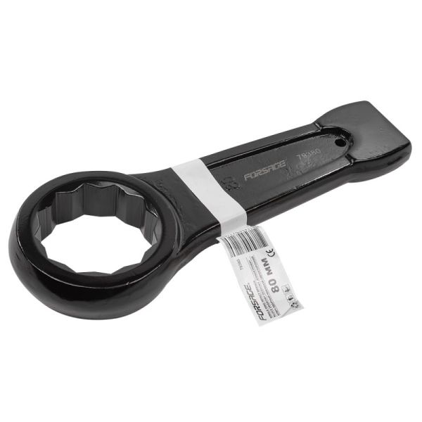 Ключ накидной ударный односторонний 80мм (L-345мм) 3179        F-79380