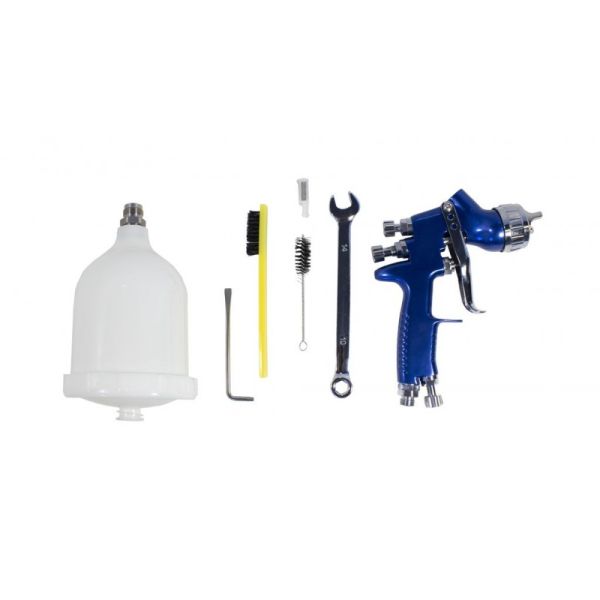 Краскораспылитель с верхним пластиковым бачком (400мл,1.3мм,2.4-3.0Bar,155л/мин 50361 RF-1205