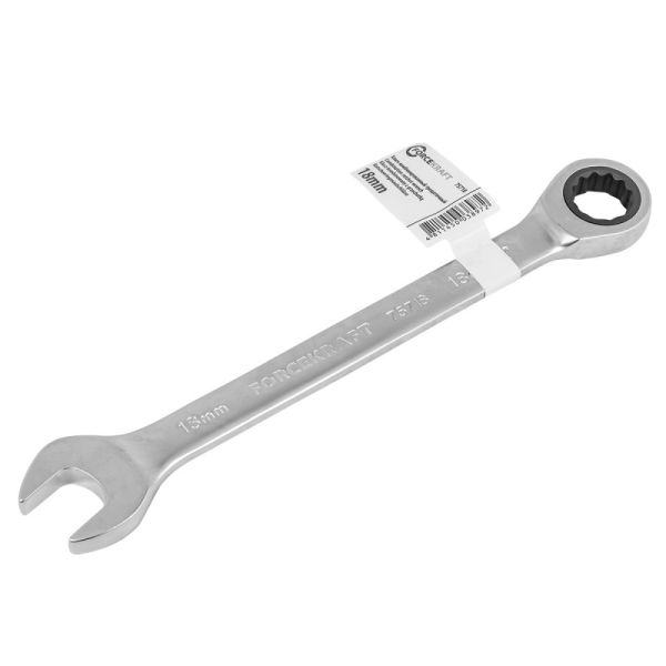 Ключ комбинированный трещоточный 18мм 52399 FK-75718