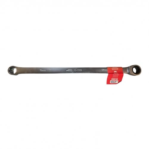 Ключ накидной с трещоткой 19мм 90T EXTRA LONG (423мм), CrV "H-D" HD-03859 HD-03859