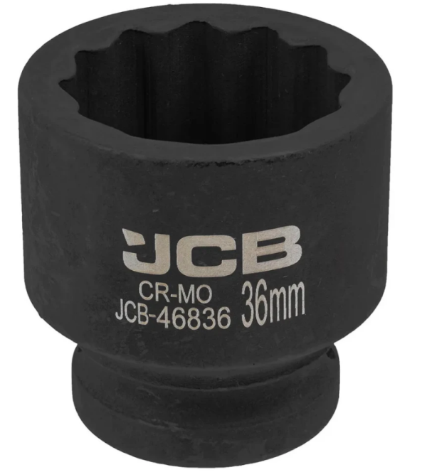 Головка ударная 3/4", 36мм (12гр.) 59855 JCB-46836