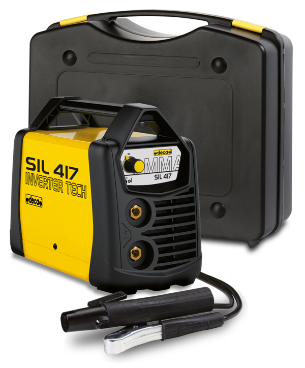 Сварочный, инверторный аппарат SIL 417 MMA/TIG 180 230В, с акссесуарами в кейсе ? 1.6-4