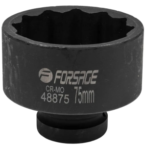 Головка ударная 1", 75мм (12гр.) 57508 F-48875