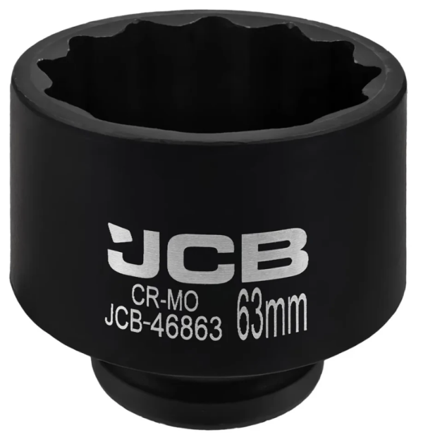 Головка ударная 63мм (12гр.), 3/4" 61046 JCB-46863