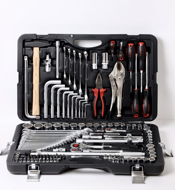 Набор инструмента с 6-ти гран. головками,142 пр.