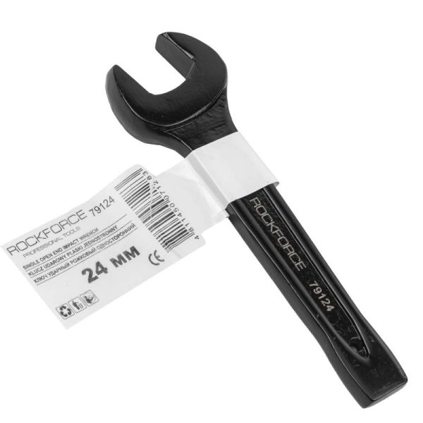Ключ рожковый ударный односторонний 24мм (L-165мм) 17480       RF-79124