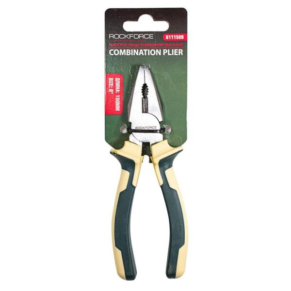 Плоскогубцы комбинированные 6''(150мм), на блистере 50759 RF-611150B