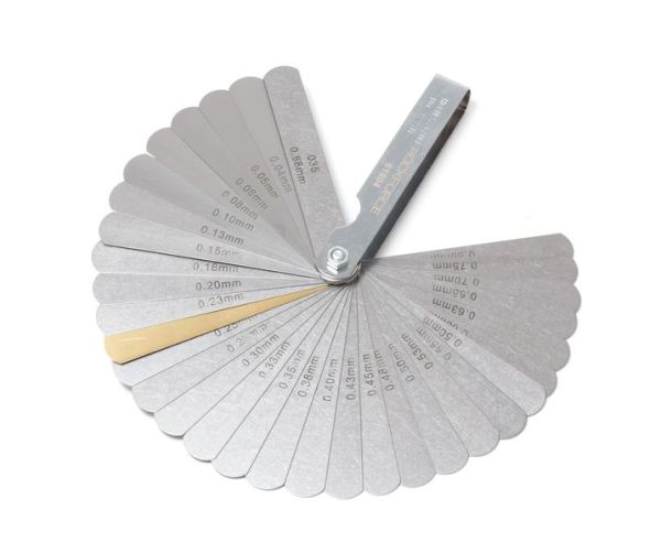 Набор щупов 32 предмета (0.04-0.88мм), в чехле 28425       RF-61804