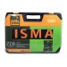 Набор инструментов 216пр.1/4''3/8''1/2''(6гр.)(4-32мм) 48340 ISMA-38841