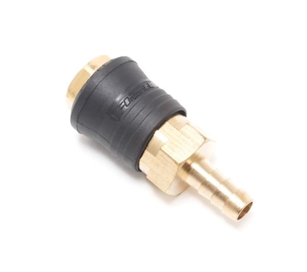 Быстроразъем пневматический с клапаном "елочка" 10мм (ONE TOUCH)+ 14919       F-SE6-3SH