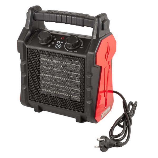 Пушка тепловая электрическая (2000Вт,220В,50Гц,3 режима нагрева:20/1000/2000Вт,площадь обогрева-30м2 51896 FK-BH-20R3