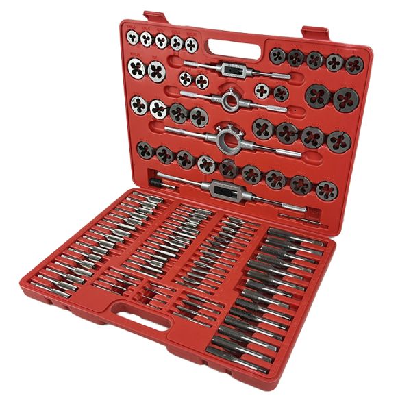 Набор метчиков и плашек 110 пр. (2х0.4,3х0.5,4х0.7,5х0.8,6х0.75-1,8х0.75-1,25,9х0.75-1.25,10х0.75-1. A1-GP101 GP101