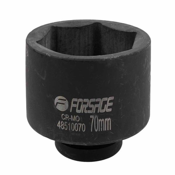 Головка ударная глубокая 70мм (6гр.) 1" 17200       F-48510070