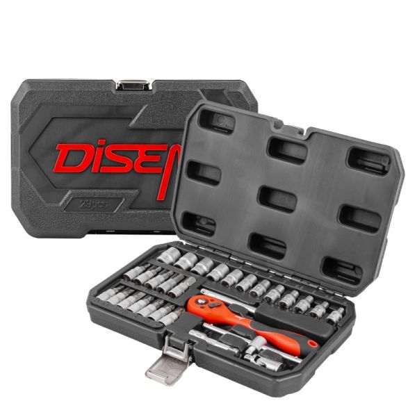 Набор инструментов 29пр 1/4''(6гр) (4-13мм) 50777 1029