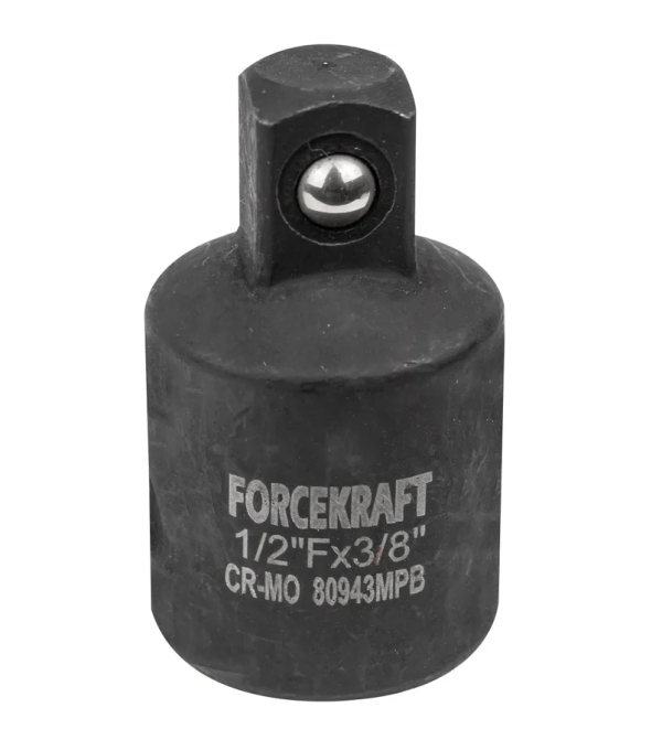Адаптер-переходник ударный 1/2"(F)х3/8"(M). 55018 FK-80943MPB