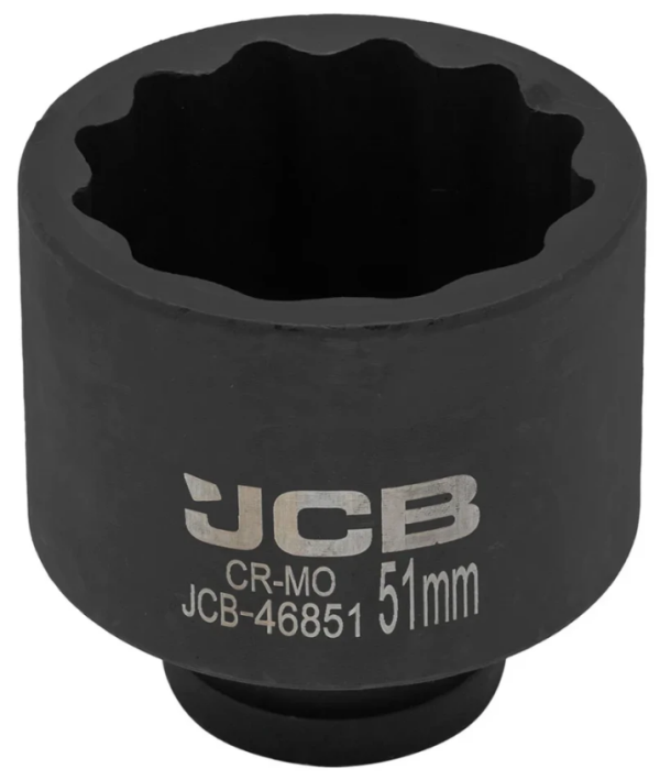 Головка ударная 3/4", 51мм (12гр.) 60609 JCB-46851