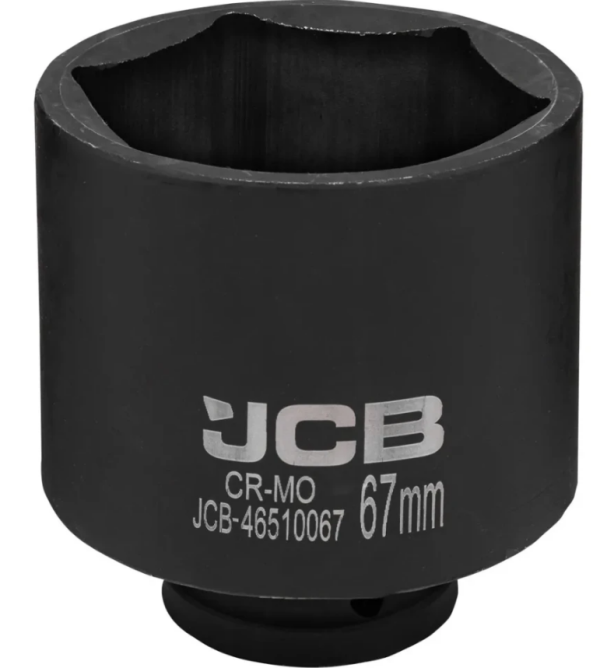 Головка ударная глубокая 67мм (6гр.), 3/4" 61362 JCB-46510067