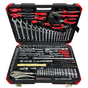 Набор инструментов 180 предметов 1/4" 3/8" 1/2" (6гр.)(4-32мм) FP008 FP180
