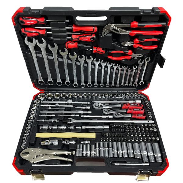 Набор инструментов 180 предметов 1/4" 3/8" 1/2" (6гр.)(4-32мм) FP008 FP180