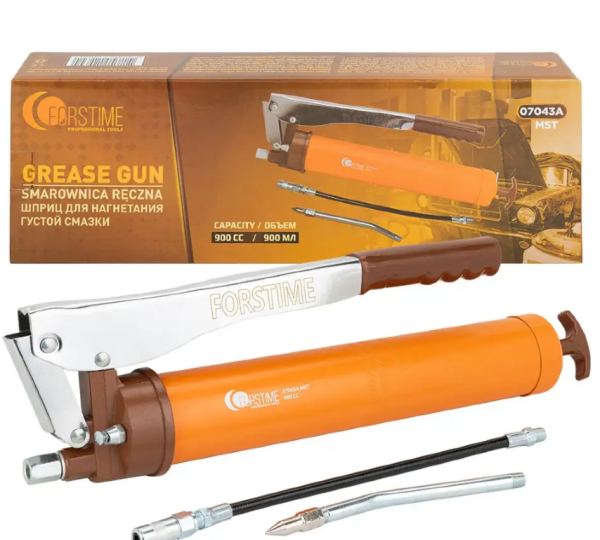 Шприц для нагнетания густой смазки 900мл 65563 FT-07043A MST