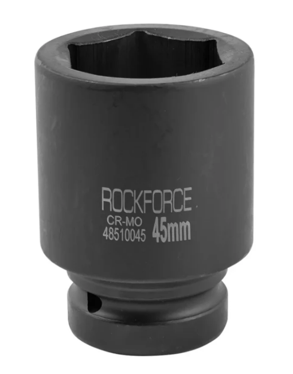 Головка ударная глубокая 45мм 1'' (6гр.) 51740 RF-48510045