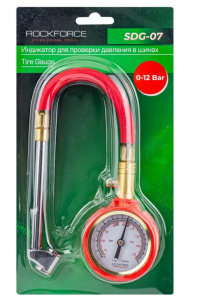 Индикатор для проверки давления в шинах грузовых А/М (0-12 Bar) 57066 RF-SDG-07