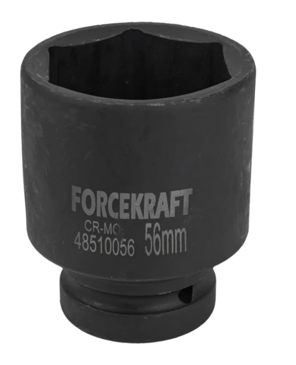 Головка ударная глубокая 1", 56мм (6гр) 57420 FK-48510056