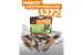 Набор инструментов 1372пр.1/4''(6-гр.) (5-13мм, шарнирно-губцевый,биты,молоток,рулетка,уровень,клеев 50791 ISMA-513722