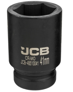 Головка ударная глубокая 41мм 1" (6гр.) 62550 JCB-48510041