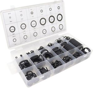 Кольца уплотнительные резиновые маслобензостойкие, 407 предметов (метрические) 12613 F-721