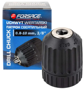 Патрон цанговый для дрели (1-10мм, 3/8") 61408 F-G00534