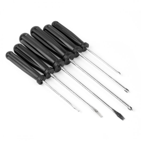 Набор отверток 6 пр.(PH:0х150,1х180,2х200, SL:3.5х150,4.5х200,5х180),в блистере. 49996 P018K