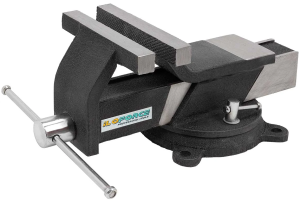 Тиски стальные поворотные с наковальней 4" (100мм). 60992 IF-6540804