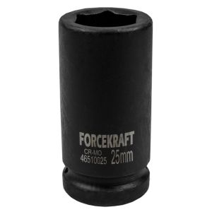 Головка ударная глубокая 3/4", 25мм (6гр.) FORCEKRAFT 19629       FK-46510025