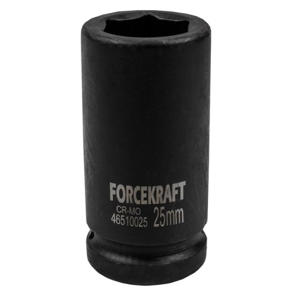 Головка ударная глубокая 3/4", 25мм (6гр.) FORCEKRAFT 19629       FK-46510025