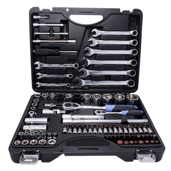 Набор инструментов 82+6 предметов 1/4"1/2"(6гр.)+(головка-бита 1/4" T40 27804       F-4821-5 PREMIUM