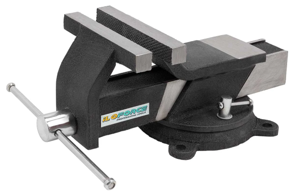 Тиски стальные поворотные с наковальней 8" (200мм). 60995 IF-6540808