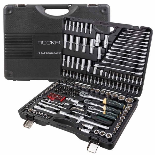 Набор инструментов 216 предметов 1/4" 3/8" 1/2"(6гр.)(4-32мм) 25684       RF-38841-5